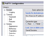 Putty SSH Access