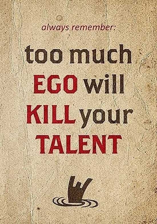 Ego and Talent