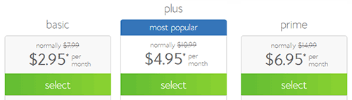 Bluehost Pricing