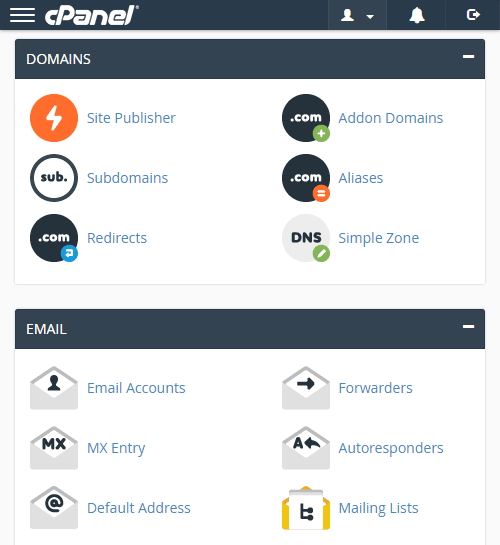 Cpanel Management