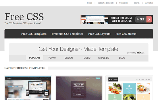 Free CSS