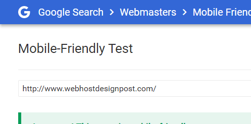 Google Mobile-Friendly Tool