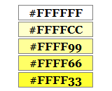 HTML Color Codes Hex Chart for Web Safe Colors
