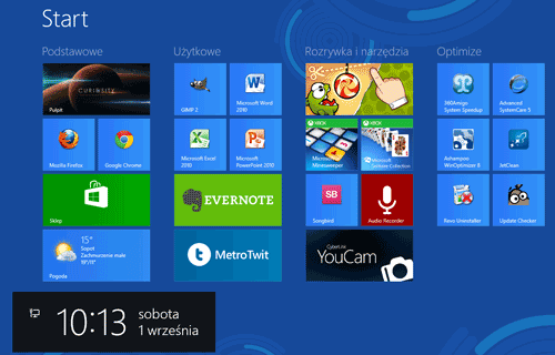 Windows 8 Tiles